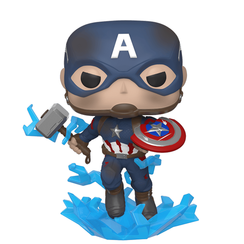 Funko POP Figures - Captain America with hammer - Endgame