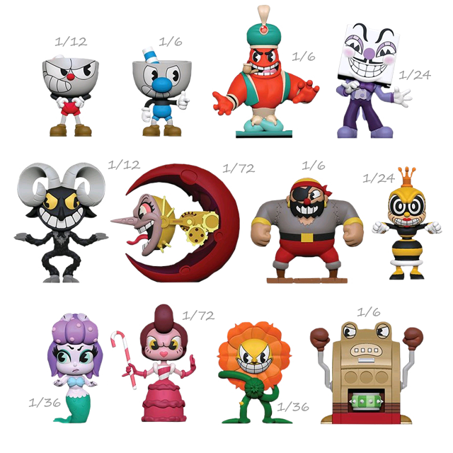 cuphead mystery minis