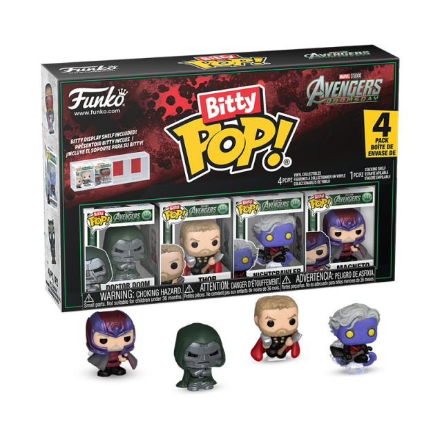 Bitty POP Avengers Doomsday Doctor Doom 4PK Bitty POP
