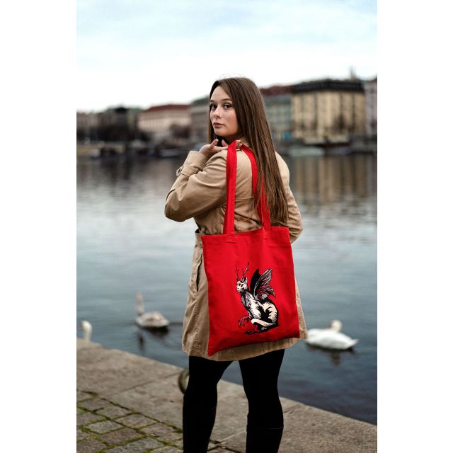 Kikimora Team Bavlněná látková taška Kikimora