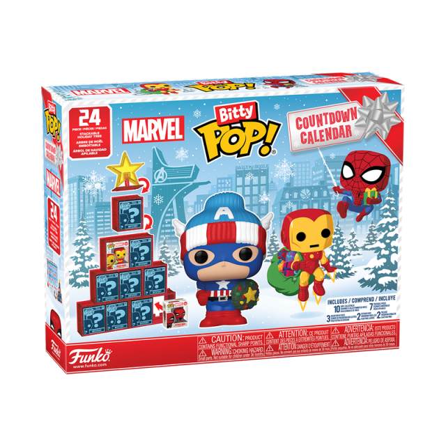 Bitty POP Bitty Pop! Marvel Holiday kalendář