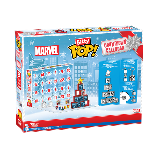 Bitty POP Bitty Pop! Marvel Holiday kalendář