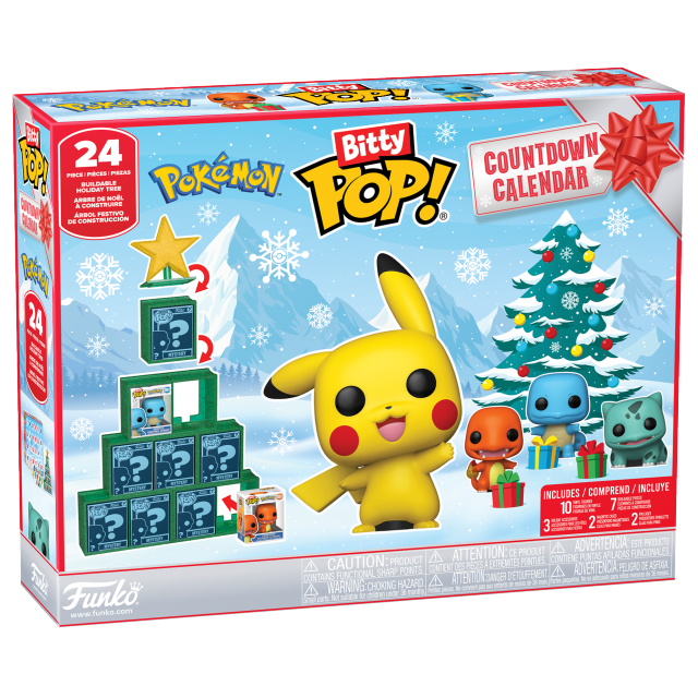 Bitty POP Bitty Pop! Pokémon Holiday kalendář