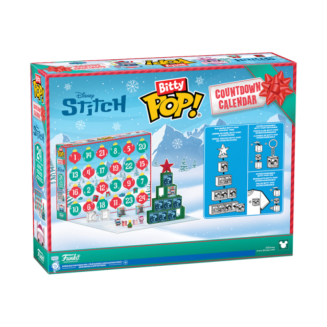Bitty POP Bitty Pop! Stitch Holiday kalendář