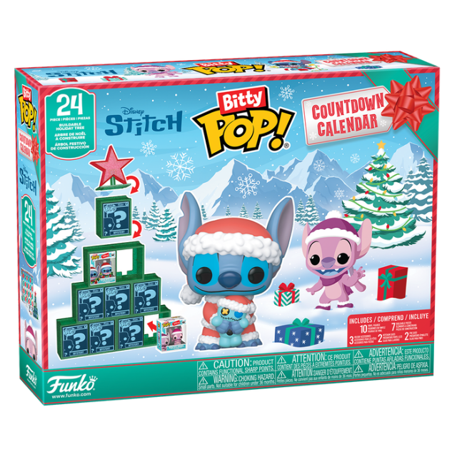 Bitty POP Bitty Pop! Stitch Holiday kalendář