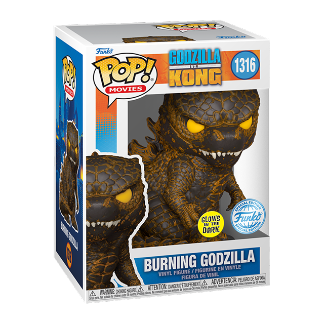 Funko POP 1316 Burning Godzilla