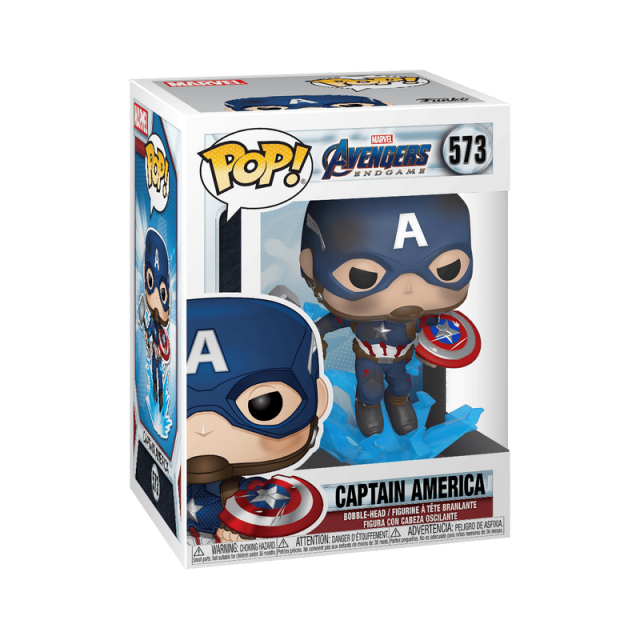 Funko POP 573 Captain America with Broken Shield