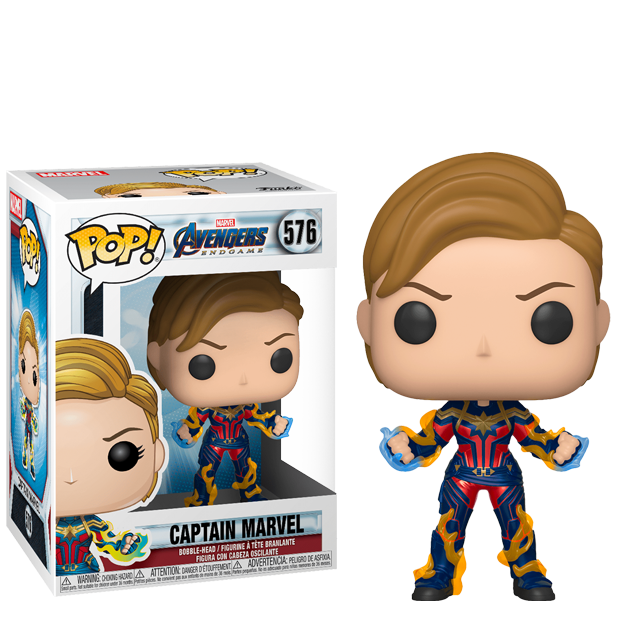 pop figure captain marvel