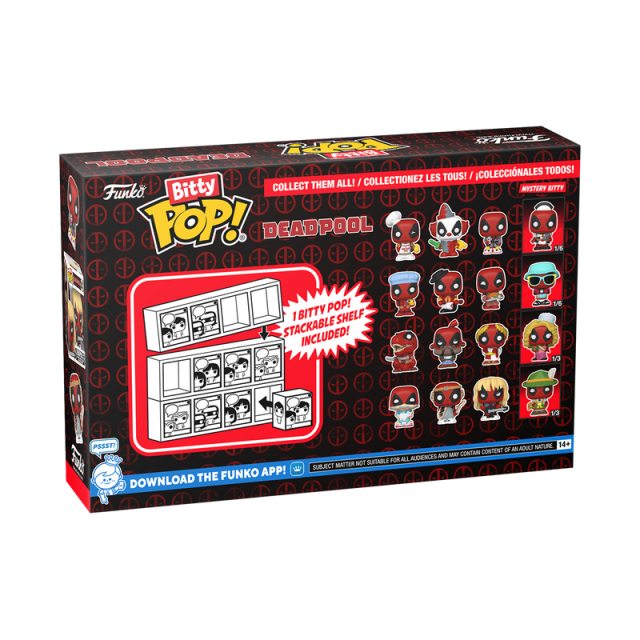 Bitty POP Deadpool BBQ Master 4PK Bitty POP