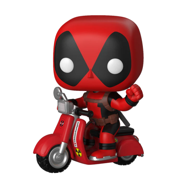 Funko POP 45 Deadpool on Scooter