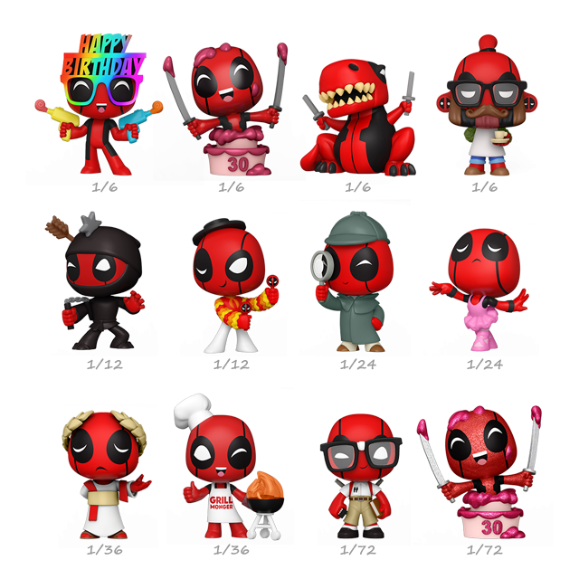 Mystery Minis Deadpool série 2 - Blindbox