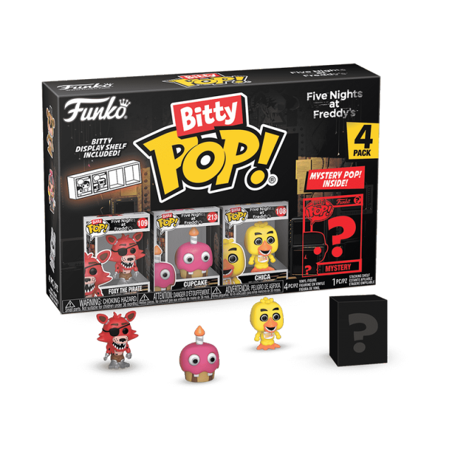 Bitty POP Five Nights at Freddy's Foxy 4PK Bitty POP
