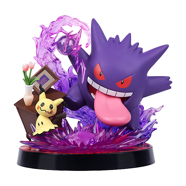 Funism Gengar and Mimikyu Diorama