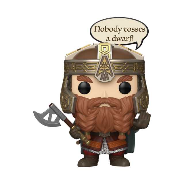 Funko POP 2028 Gimli (Nobody Tosses a Dwarf)