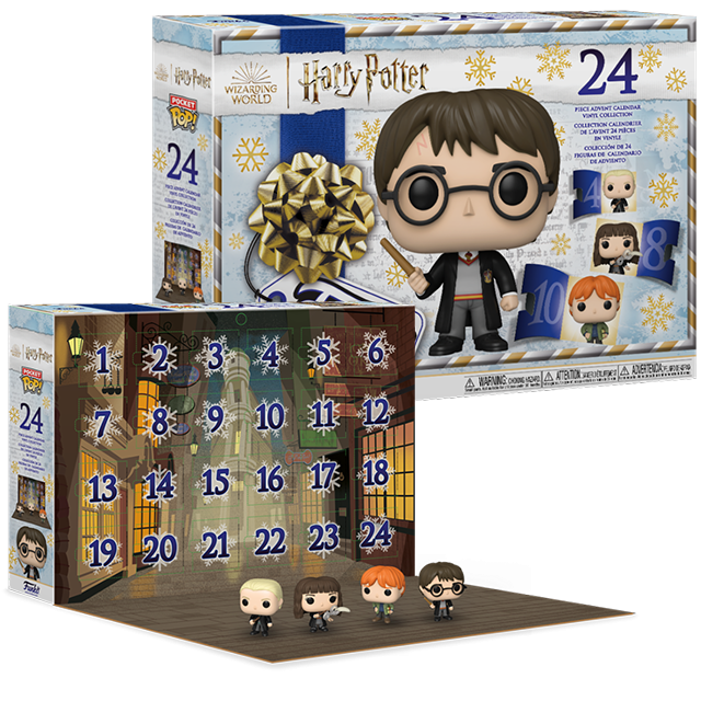 Pocket POP Figures Harry Potter 2022 Advent Calendar 24 Figures 
