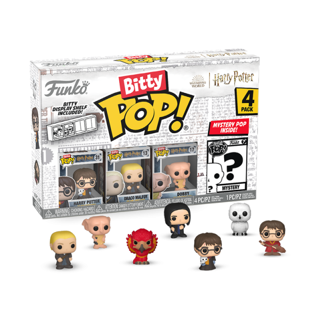 Bitty POP Figures - Harry Potter 4PK Bitty POP