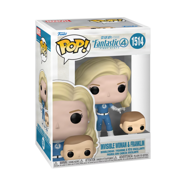 Funko POP 1514 Invisible Woman & Franklin - Fantastic Four