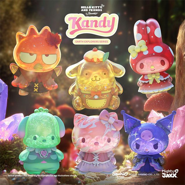 Mighty Jaxx Kandy x Sanrio Earth Explorer Blindbox