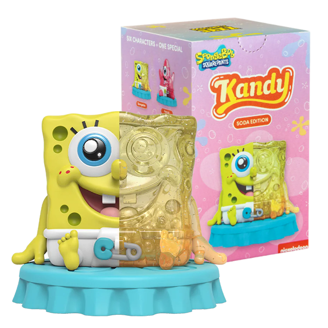 Mighty Jaxx Kandy x SpongeBob SquarePants Soda Blindbox