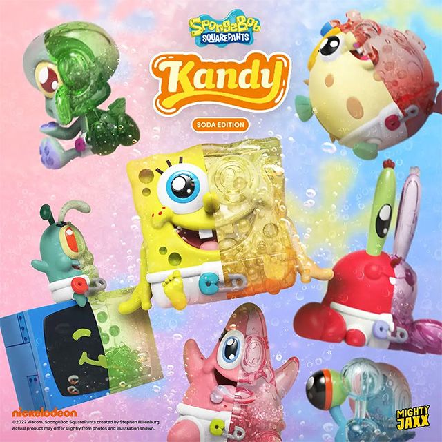 Mighty Jaxx Kandy x SpongeBob SquarePants Soda Blindbox