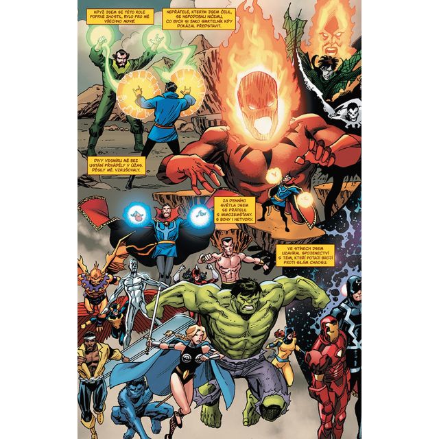 Crew Komiks Doctor Strange - Nejvyšší čaroděj 3: Herold