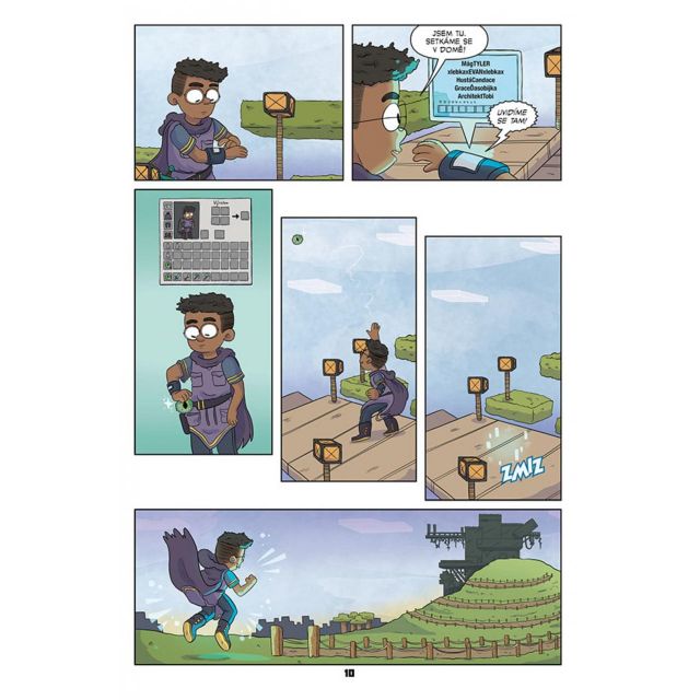 Crew Komiks Minecraft: První kniha příběhů
