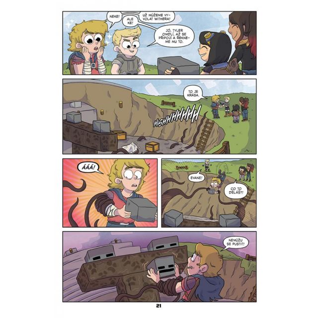 Crew Komiks Minecraft: První kniha příběhů