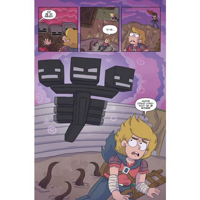 Crew Komiks Minecraft: První kniha příběhů