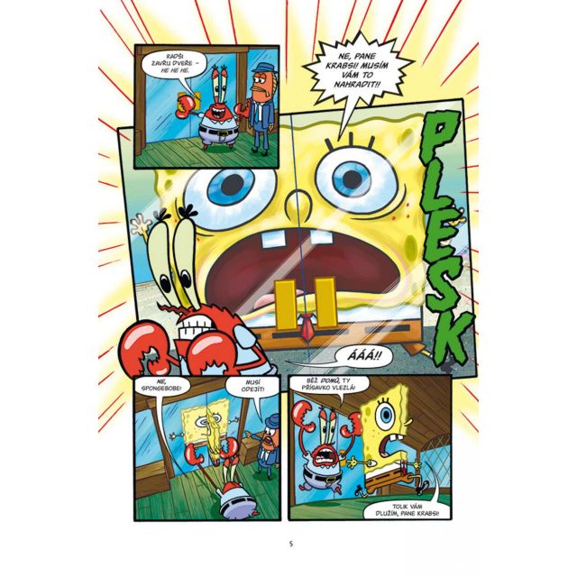 Crew Komiks SpongeBob 1: Praštěné podmořské příběhy