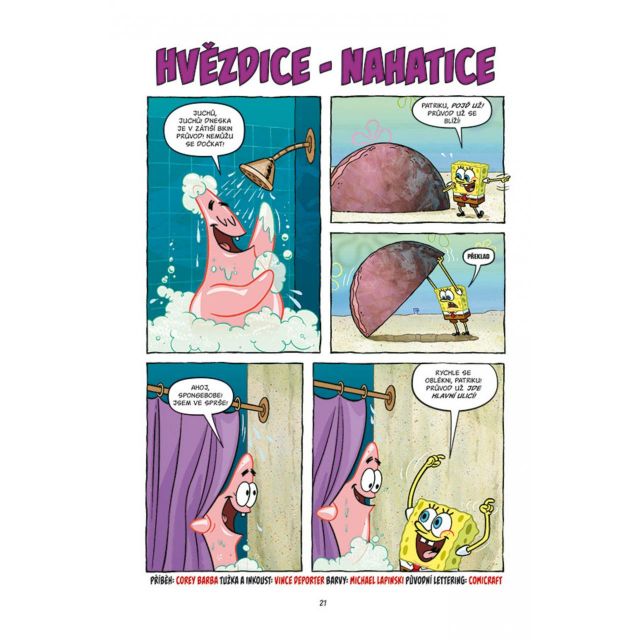 Crew Komiks SpongeBob 1: Praštěné podmořské příběhy