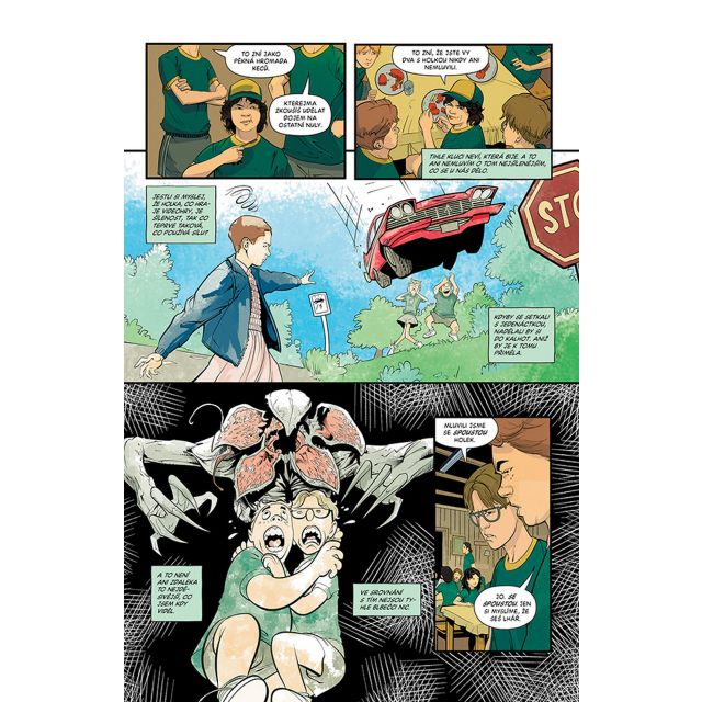 Crew Komiks Stranger Things: Tábor mladých vědců