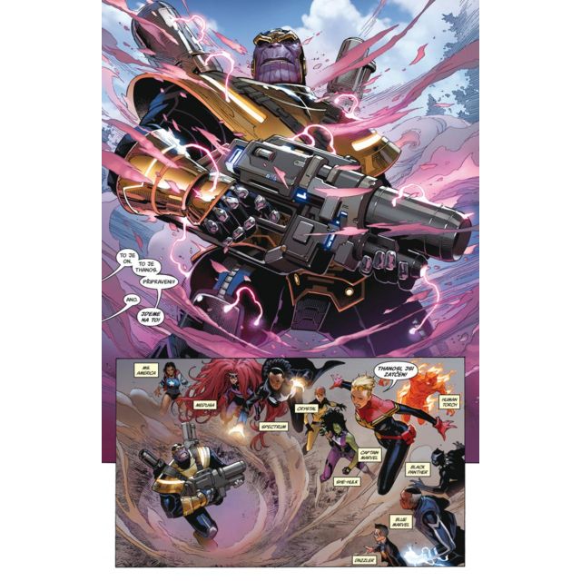Crew Komiks Strážci galaxie - Noví Strážci 3: Strážci ve válce