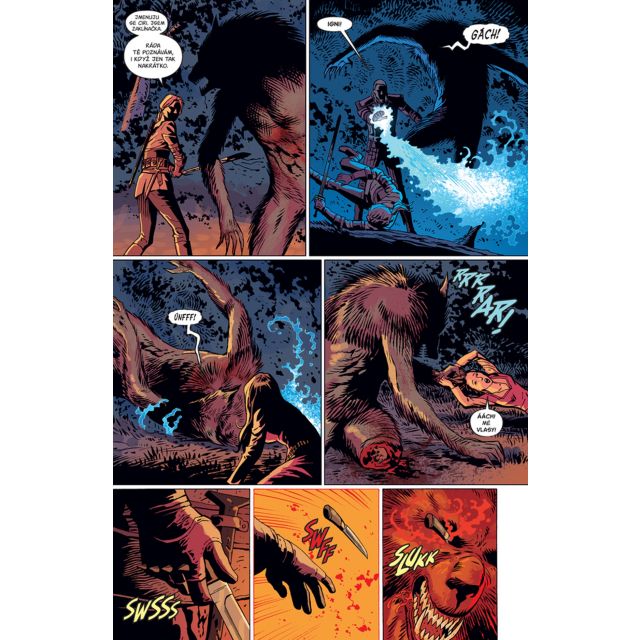 Crew Komiks Zaklínač 3: Prokletí vran