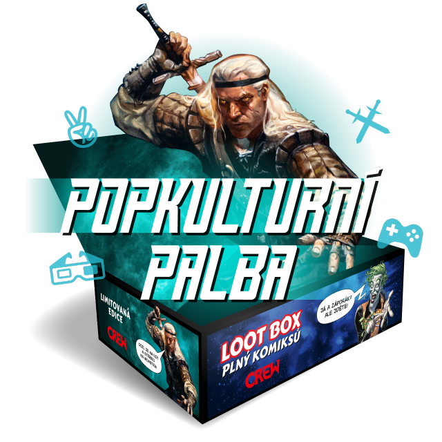 Crew Loot box plný komiksů: Popkulturní palba