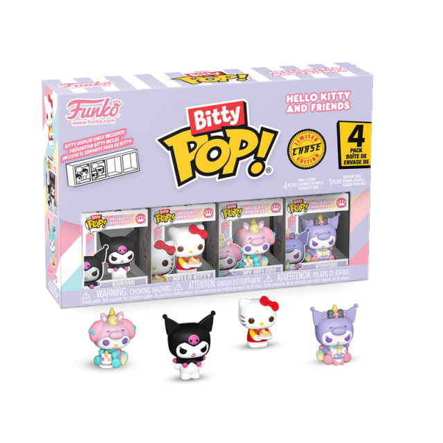 Bitty POP Kuromi Sanrio and Friends 4PK Bitty POP