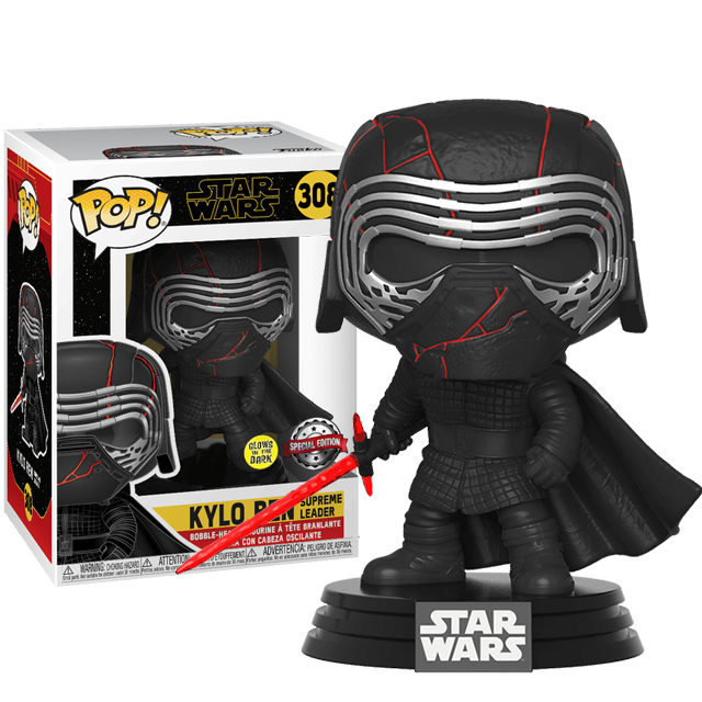 Funko POP 308 Kylo Ren Supreme Leader Glow