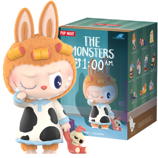 POP MART Labubu THE MONSTERS - 1:00 A.M. Blindbox
