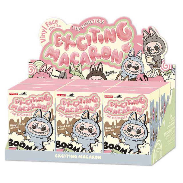 POP MART Labubu THE MONSTERS - Exciting Macaron Blindbox