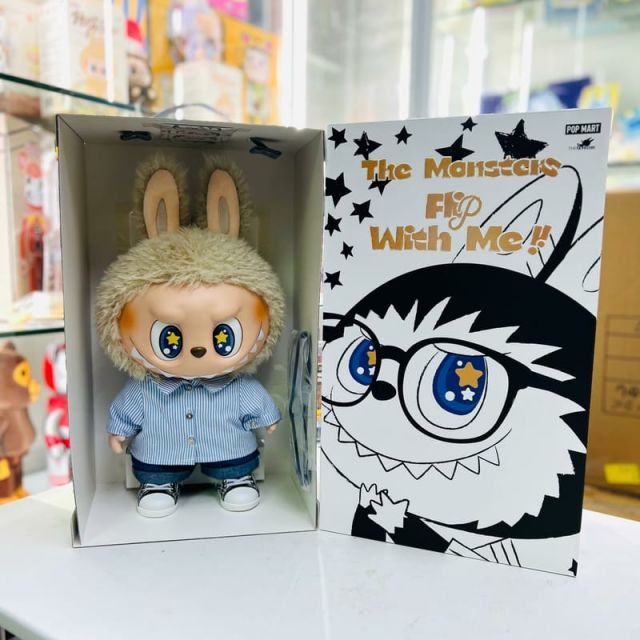 POP MART Labubu THE MONSTERS - Flip With Me 40cm