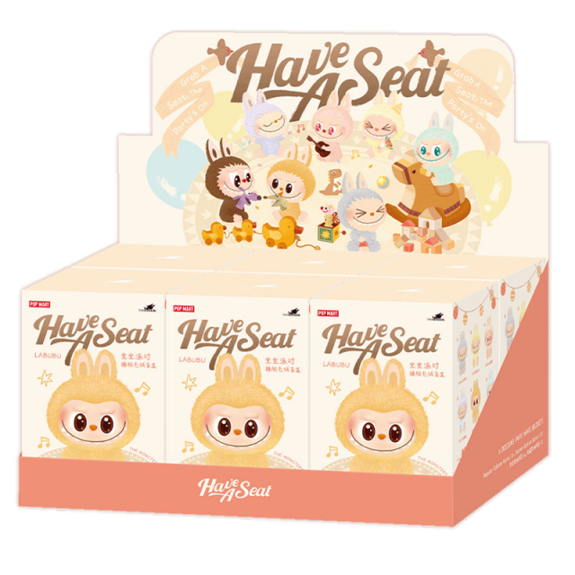 POP MART Labubu THE MONSTERS - Have a Seat Blindbox