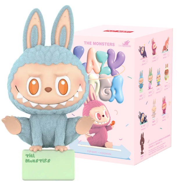 POP MART Labubu THE MONSTERS - Lazy Yoga Blindbox