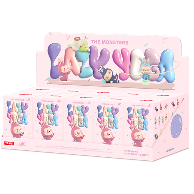 POP MART Labubu THE MONSTERS - Lazy Yoga Blindbox