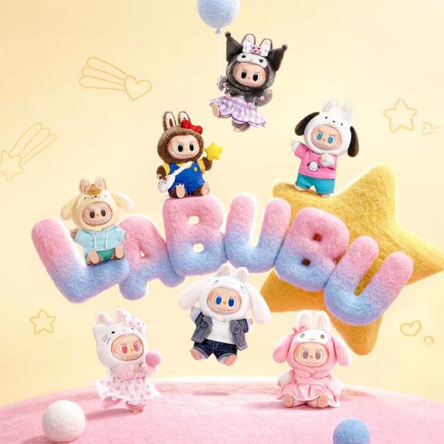 POP MART Labubu THE MONSTERS - Hello Kitty and Friends Blindbox