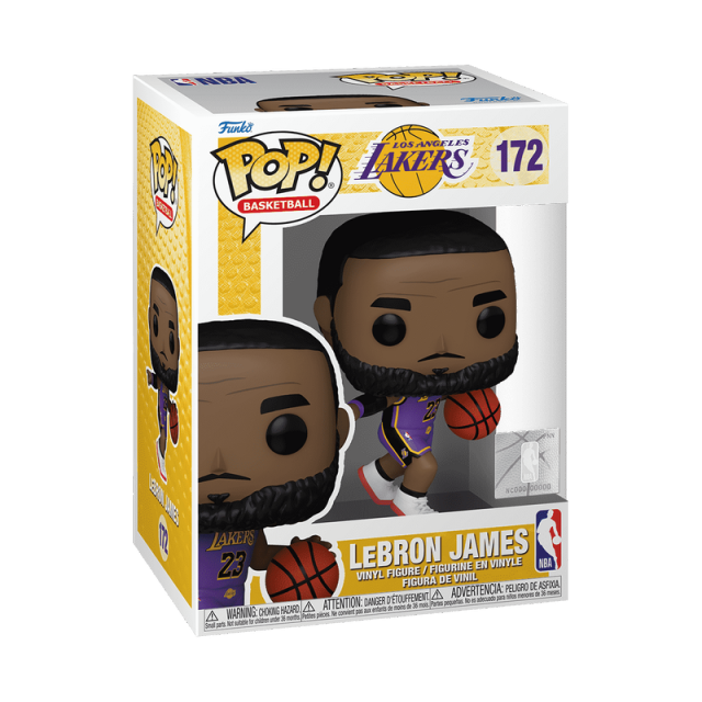 Funko POP 172 LeBron James - LA Lakers (Purple Jersey)