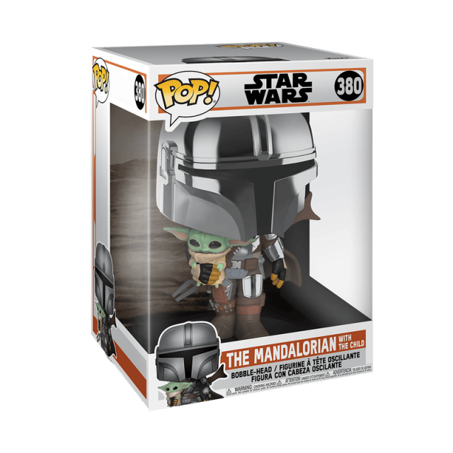Funko POP 380 Mandalorian with Baby Yoda 25cm