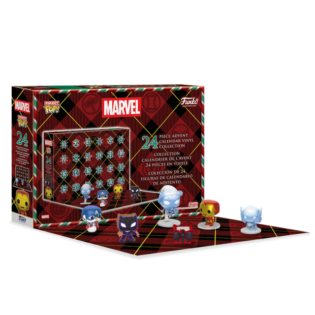 Pocket POP Marvel kalendář 24 figurek