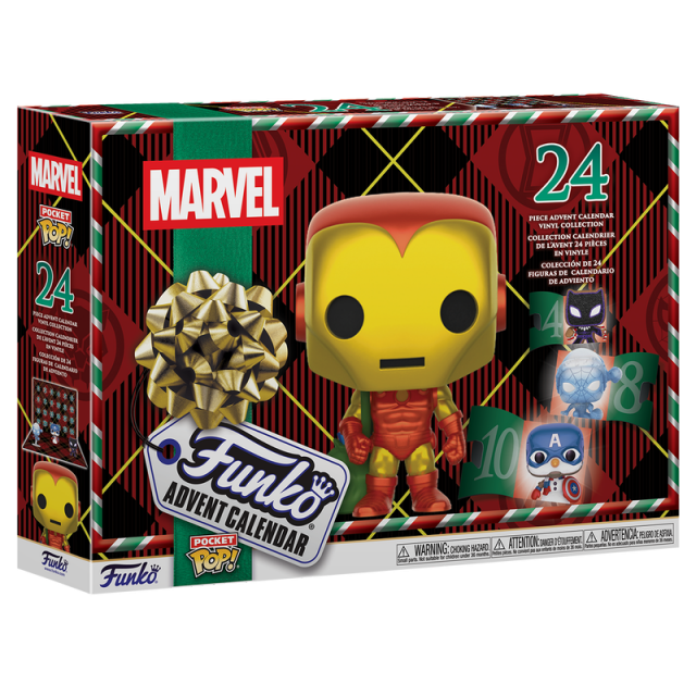 Pocket POP Marvel kalendář 24 figurek