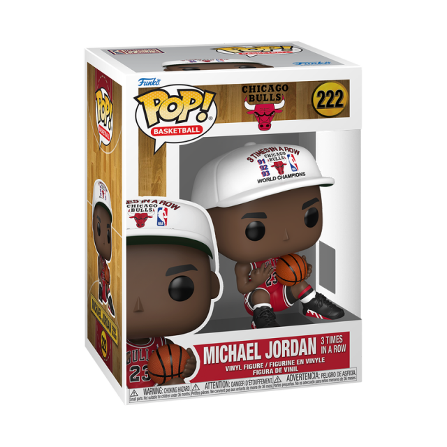 Funko POP 222 Michael Jordan 3 Times in a Row