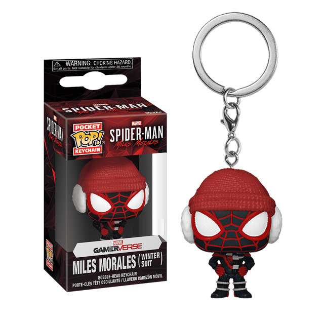 Pocket POP Miles Morales Winter Suit - přívěsek na klíče