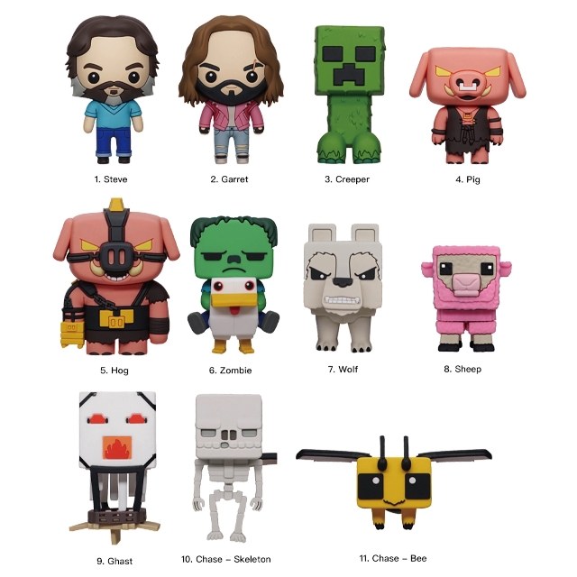  Minecraft - 3D Foam Blindbag